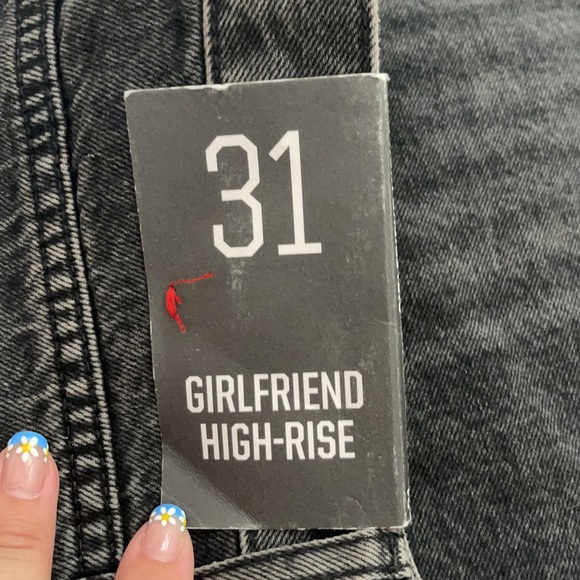 NWT URBAN OUTFITTERS GIRLFRIEND HIGH RISE SHORTS - Picture 4 of 5